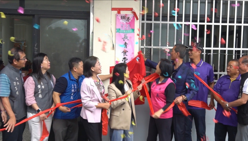 （影音）／溝北溝南長青食堂啟用　北港打造高齡友善新典範