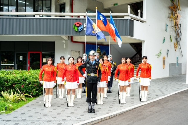 與壓力共處！明道中學儀隊十周年  榮獲國防部全國儀隊競賽亞軍