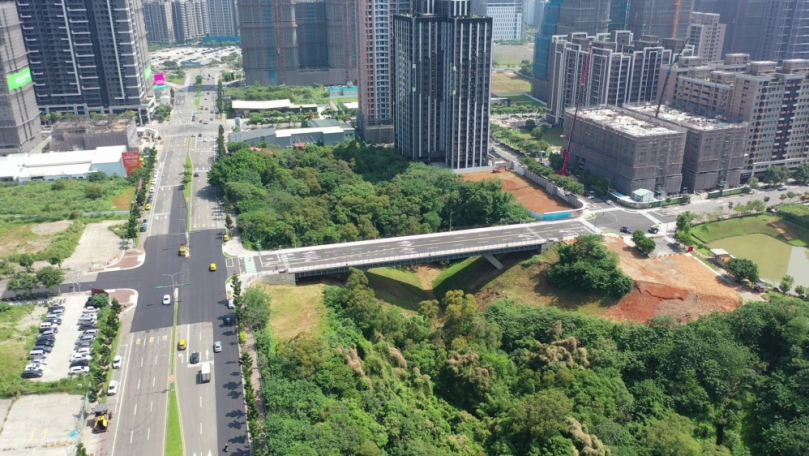 機捷A7聯外道路牛角坡橋完工　建構宜居生活環境