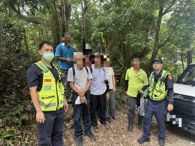 男子登山眼前忽然「烏暗暝」  太平警獲報入山救援