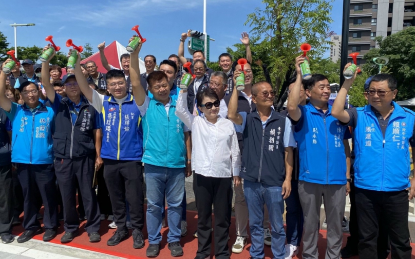 立委楊瓊瓔爭取縫合1.6公里斷點  旱溪自行車道潭子到北屯終於通了