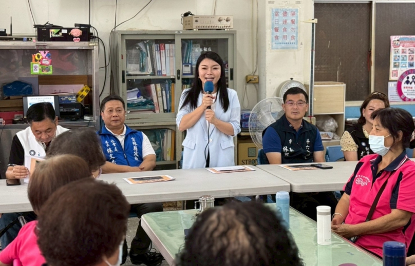 張嘉郡爭取逾849萬強化社區安全　推動斗六三處社區活動中心耐震補強