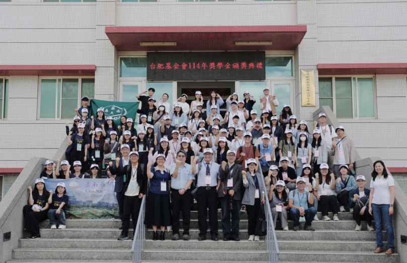 台肥發出近200萬獎學金   董座李孫榮：助優秀學子扎根台灣   放眼世界