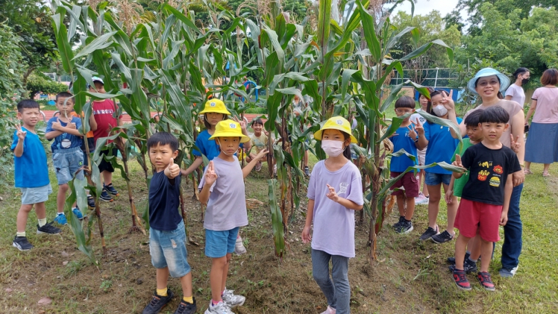 福德國小規劃﹁三好品格璞學農園﹂。（照片福德提供）