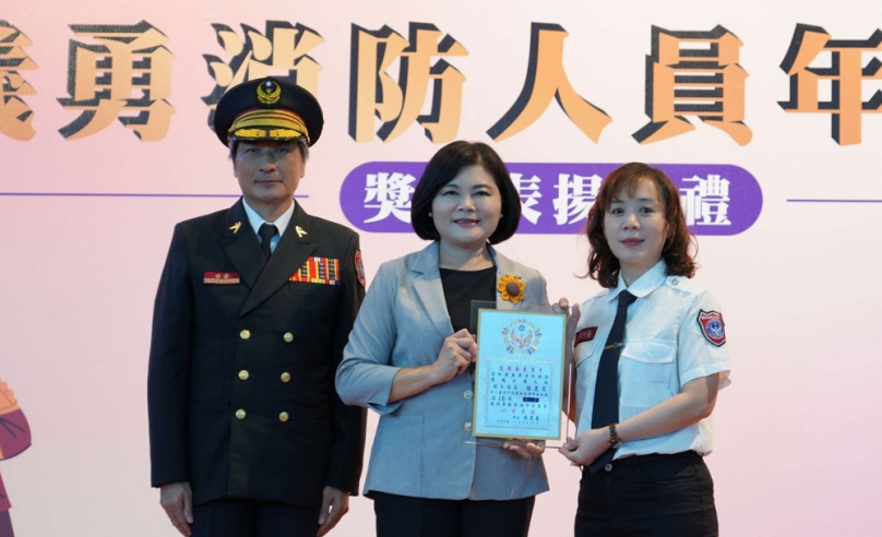 （影音）／雲林縣府表揚資深義消　張縣長感謝義消夥伴無私守護鄉親