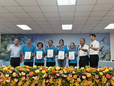 台中市歡慶114年漁民節表揚模範漁民、展現漁業成果