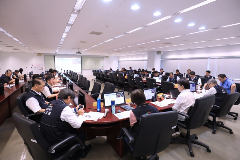 演習視同作戰！中市府召開2025城鎮韌性演習預備會議 盧市長：強化市府整備意識、避免臨災混亂