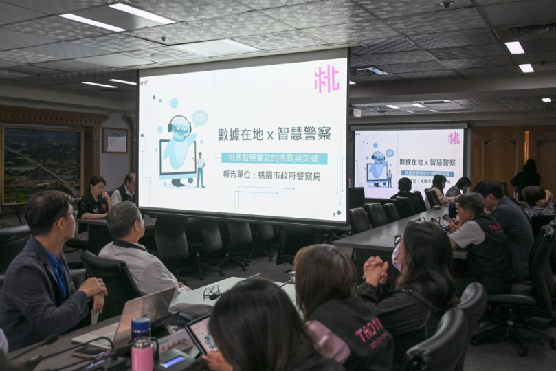 桃市警逐步導入生成式AI　提升治安維護量能