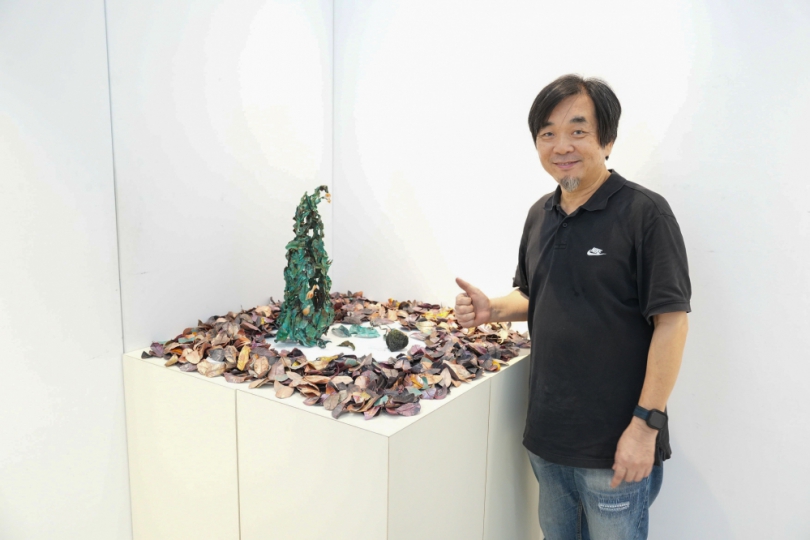 從工廠到展場！何堂立用金屬鍛造台灣文化故事