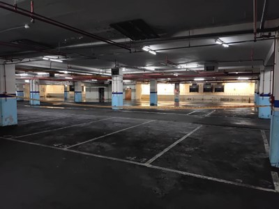 中市大里運動公園地下停車場大雨積水  交通局立即啟動應變機制維護公共安全