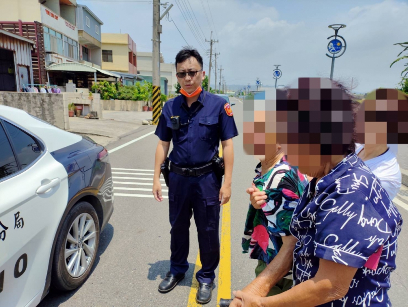 颱風影響氣溫飆高  台中嬤「眼前一陣黑」曬暈癱倒路上  警民聯手救援