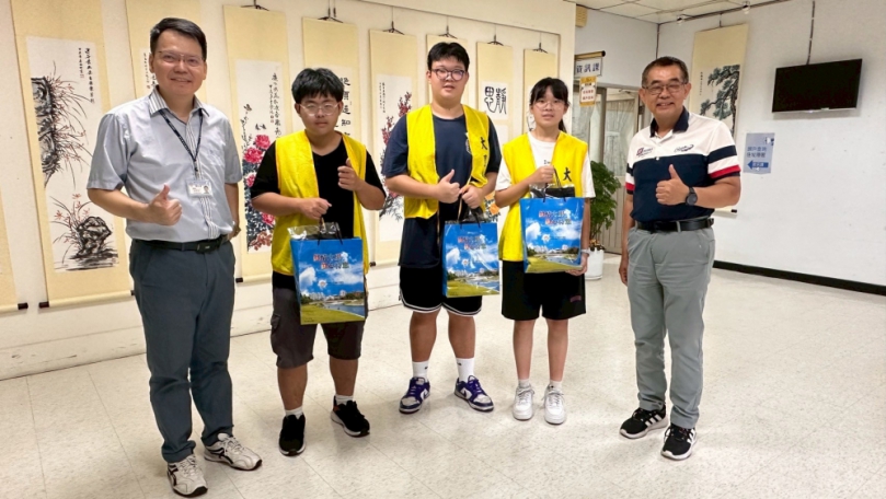 Young溢熱情！中市大里地政青年志工來報到