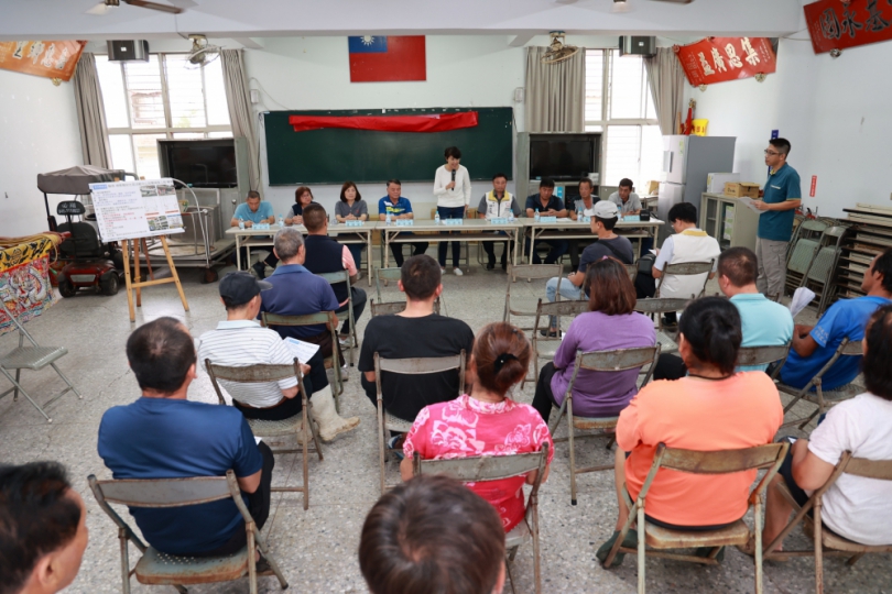 縣長許淑華親自會勘 中寮龍安、草屯土城活動中心將改善