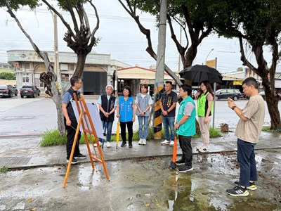 舒緩停車需求中市府舉辦梧棲第一公有市場旁新建停車場說明會