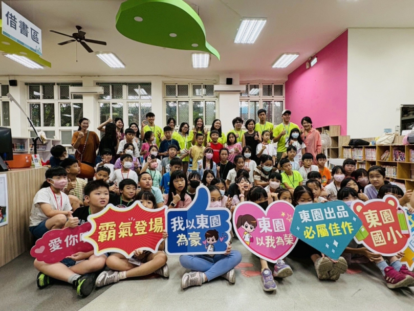 24位海青志工   200名新竹市小學生   用英語開啟國際學習旅程