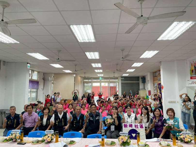 災後社區救援即時給力 太保新埤社區展現強大動能