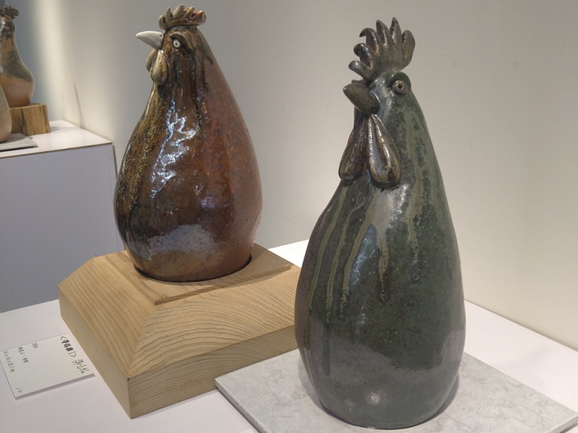 謝志銘「帶路雞暨柴燒茶器」展   竹美館藝海閣熱烈展出中