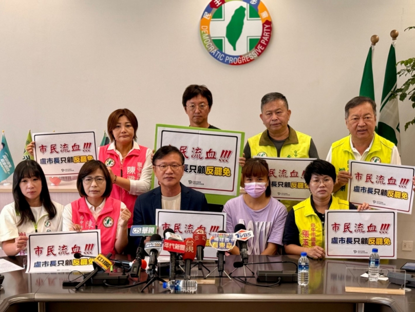 台中女子遭棄置燈桿害縫11針 綠營市議員黨團籲盧秀燕回歸市政