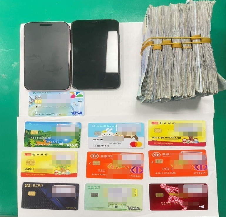 詐團車手共提領贓款卅五次 巡佐黃壽群查獲六十三萬元