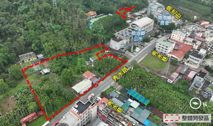 縣府8/14辦理魚池整體開發區案辦理市地重劃意願調查說明會