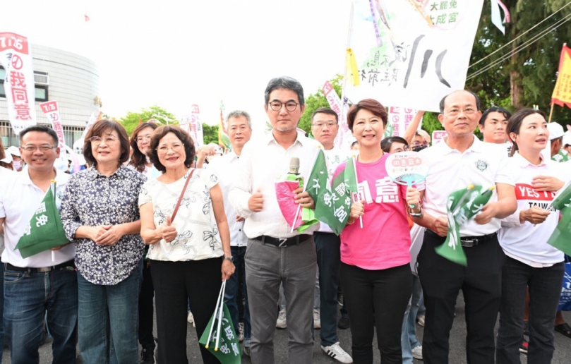 （影音）／726守護台灣民主之夜！　北港民主起駕鬥陣走護雲林