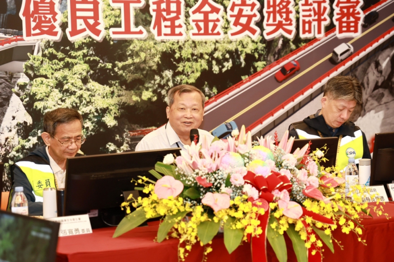 仁愛鄉平靜橋災後復建工程參加勞動部金安獎評選
