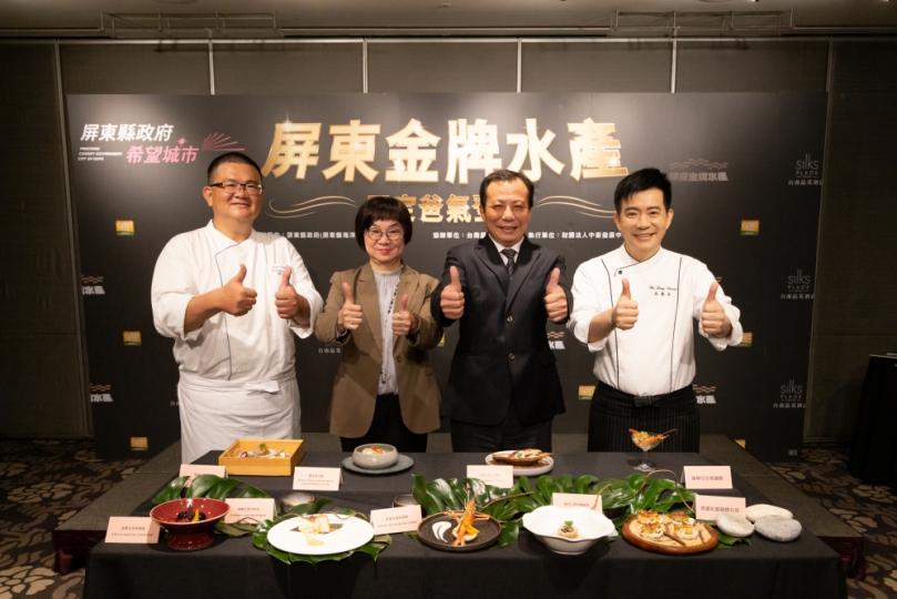 屏東金牌水產「爸氣限定」登場   台南晶英酒店×型男主廚聯手獻藝   打造父親節極致盛宴