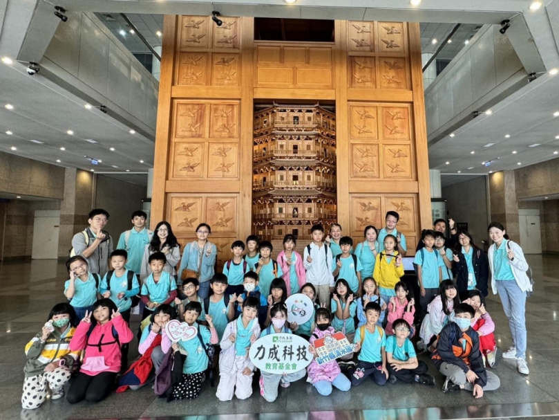 力成科技立下偏鄉教育共融新典範   新埔清水國小連續受惠7年