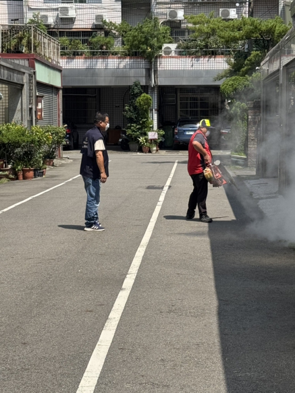 台中連日豪雨後   民進黨議員周永鴻籲市府加強登革熱防疫作為