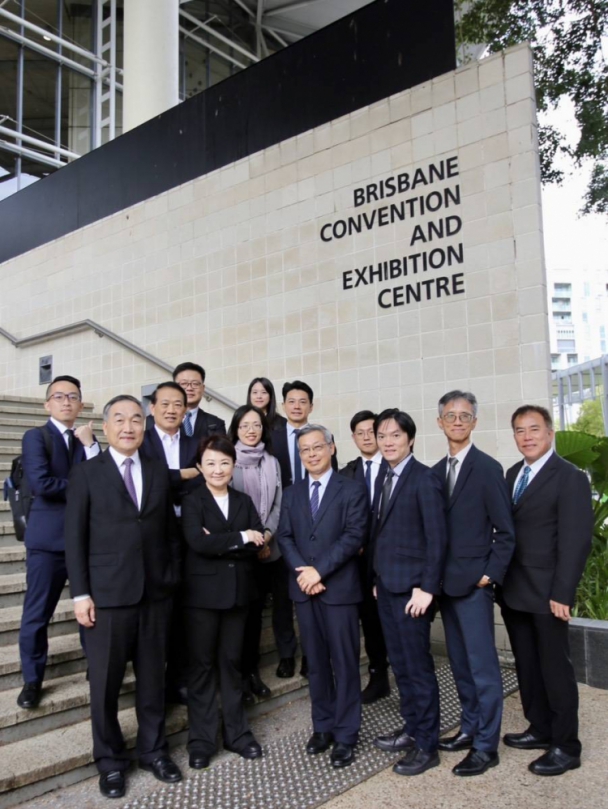 中市府參訪布里斯本會展中心  盧秀燕讚永續典範值得借鏡