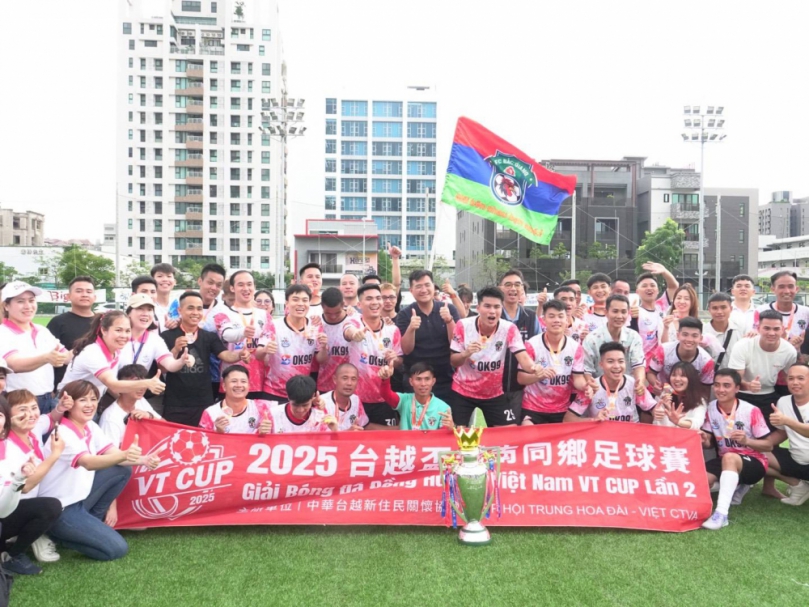 「2025台越盃越南同鄉足球賽」全國總決賽台中西屯足球場登場  逾600名選手創新高