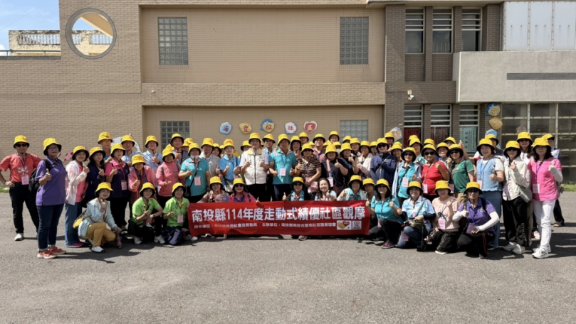 走動式績優社區觀摩 縣府前進雲林海豐社區交流學習