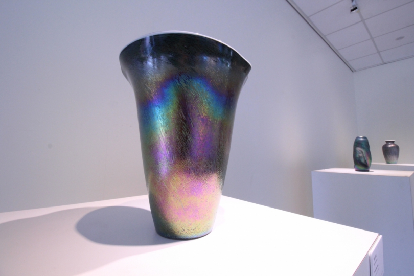 邱文虎還原工藝   陳宗漢微波窯爐   新竹玻工館完美呈現兩派技法