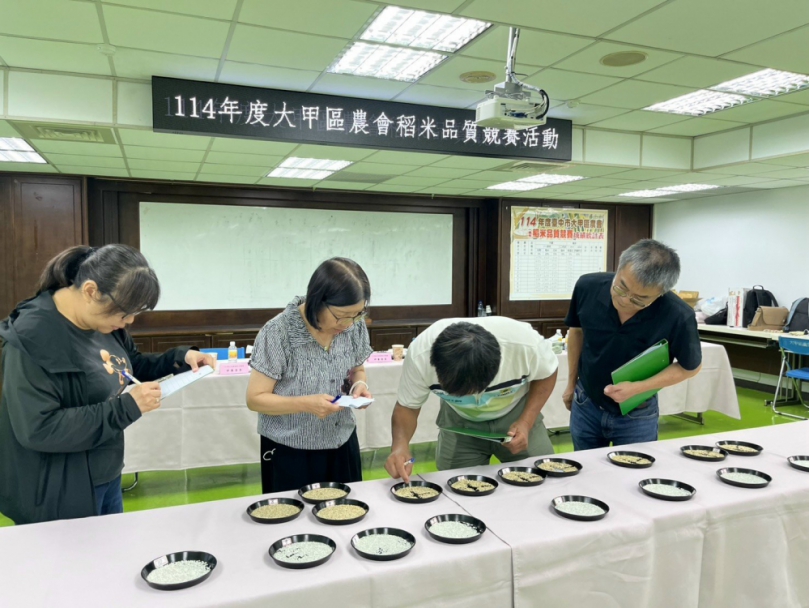 114年一期稻米品質競賽評選　 農民黃正東、鄭健佑獲冠亞軍