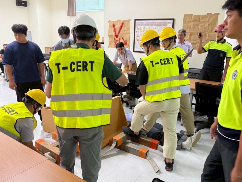 建構城市防災韌性   新竹市首批T-CERT結訓