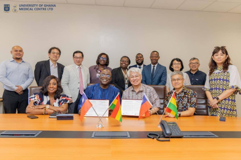 臺中醫院與迦納大學醫學中心簽署合作備忘錄　國際醫療外交再創佳績