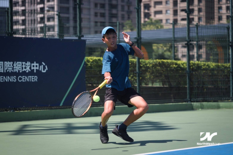 台中國際網球中心火力全開　17國青少年小將齊聚交鋒！