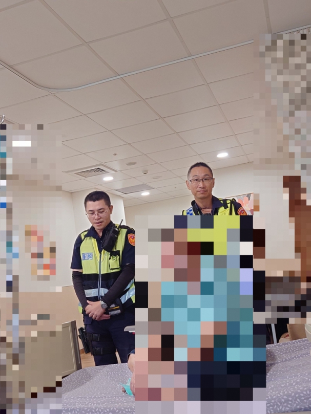 男子吞服大量藥物路倒被送醫   清水警方獲報至醫院安撫