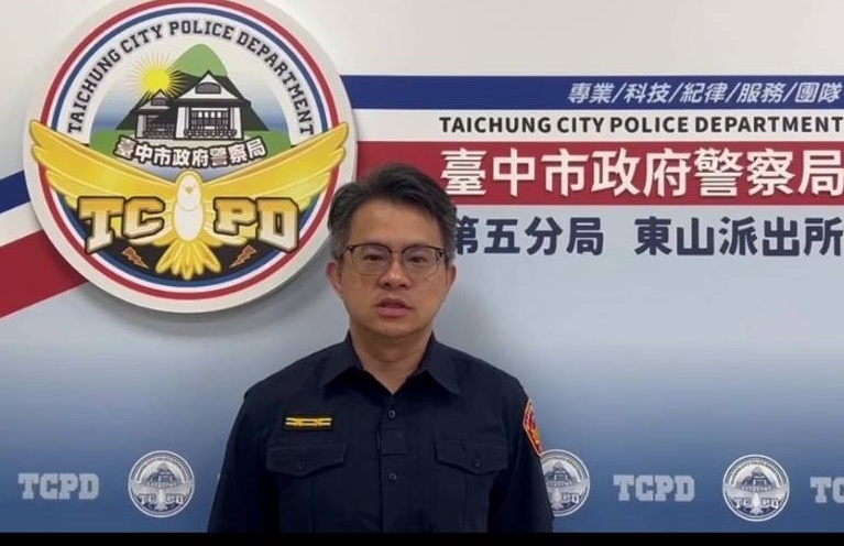 宗教用品公司鐵門遭潑紅漆   警方當天就將嫌犯逮獲到案