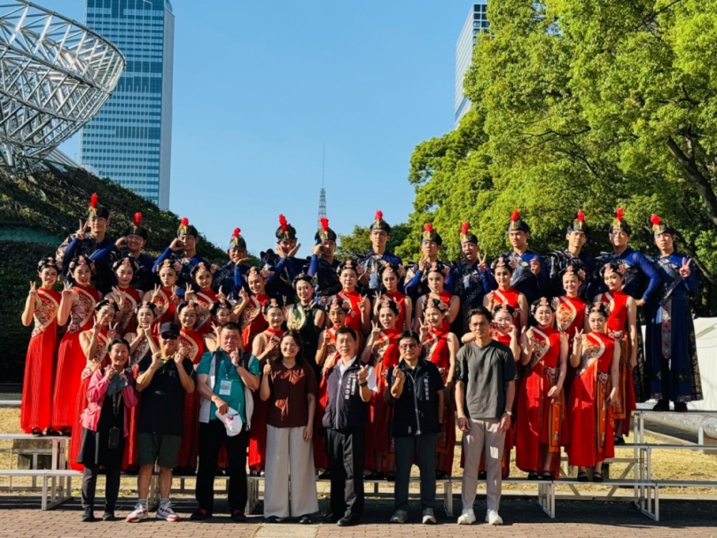 中市觀旅局赴日交流 青年高中舞作驚豔真中祭