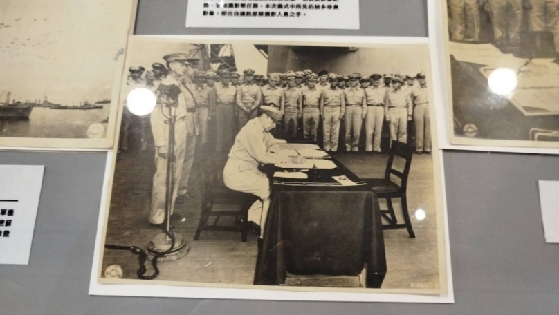 二戰勝利80年   麥克阿瑟受降影像史料重現清大捷英文物館