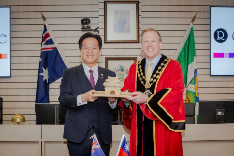 雪梨台北經濟文化辦事處大力牽線   新竹市與澳洲萊德市簽署科技發展合作備忘錄