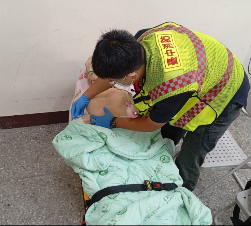 中市消防救護人員成功施行針刺減壓搶命  展現救護專業與醫療協力成效