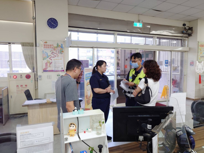 中市龍井地政與警方通力合作 助民眾保住900萬元房產