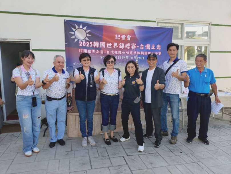 台灣之光 全台首組視障咖啡師代表隊進軍韓國世界美食錦標賽