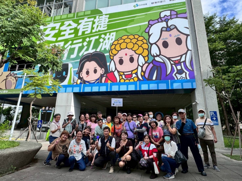 結合捷運安全與防詐宣導 「中捷×法扶敦睦列車」再次發車