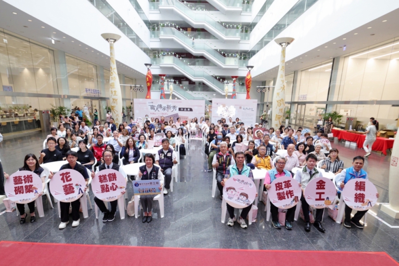 職人新秀出列！中市勞工局表揚專業技藝  傳承職人精神