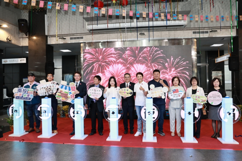 ｢舌來韻轉」逛茶博 國慶焰火在南投 茶博會推陳出新，國慶焰火施放規模近10年最大