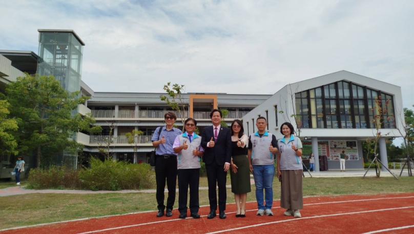 新竹市港南國小全新校舍啟用   邱臣遠：投資孩子就是投資國家的未來！