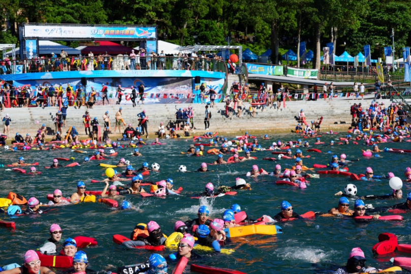 第11屆日月潭公開水域游泳錦標賽登場 菁英好手競技